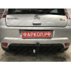 2555-A ORIS Фаркоп на Peugeot 308 хетчбек 09/2007-08/2008, 10/2008-2021, Peugeot 307 хетчбек 2001-5/2005, 6/2005-9/2007, Citroen C4 хетчбек I 2004-2006, 2007-2011. Необходима подрезка бампера. Тип шара: A. Нагрузки: 1200/75 кг, масса фаркопа 16,4 кг (без 
