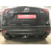 M308-A Лидер-плюс ТСУ для Mazda CX-5 2012-2017, 2017- без выреза бампера. Тип шара: A. Нагрузки: 1200/75 кг, масса фаркопа 15,02 кг (без электрики в комплекте)