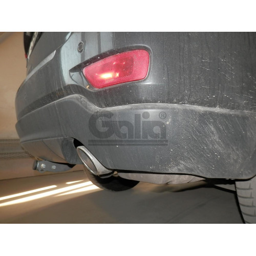 J010A GALIA Полностью оцинкованный фаркоп на Jeep Grand Cherokee WK2 2010-2021. Тип шара: A. Установка без выреза бампера. Нагрузки: 3500/175 кг, масса фаркопа 16,62 кг