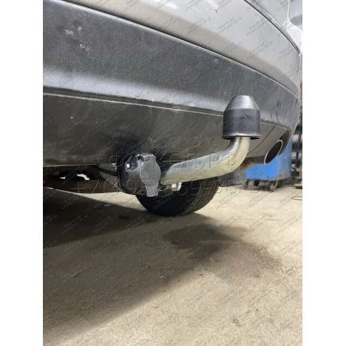 J010A GALIA Полностью оцинкованный фаркоп на Jeep Grand Cherokee WK2 2010-2021. Тип шара: A. Установка без выреза бампера. Нагрузки: 3500/175 кг, масса фаркопа 16,62 кг