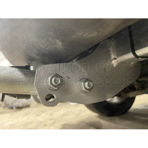 J010A GALIA Полностью оцинкованный фаркоп на Jeep Grand Cherokee WK2 2010-2021. Тип шара: A. Установка без выреза бампера. Нагрузки: 3500/175 кг, масса фаркопа 16,62 кг