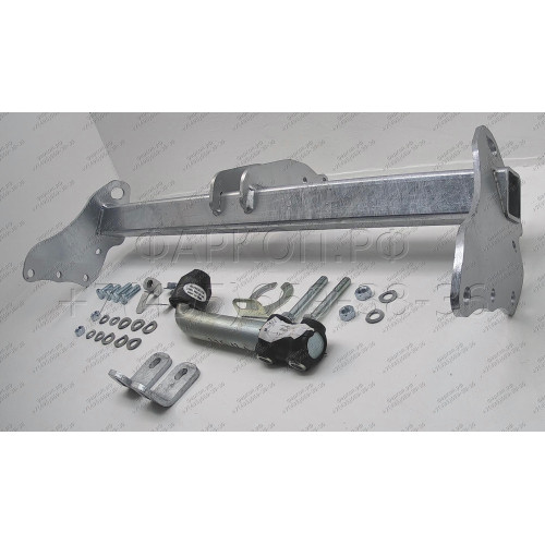 J010A GALIA Полностью оцинкованный фаркоп на Jeep Grand Cherokee WK2 2010-2021. Тип шара: A. Установка без выреза бампера. Нагрузки: 3500/175 кг, масса фаркопа 16,62 кг