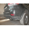J010C GALIA Полностью оцинкованный фаркоп на Jeep Grand Cherokee WK2 2010-2021. Тип шара: C (горизонтальный съемный). Установка без выреза бампера. Нагрузки: 3500/175 кг, масса фаркопа 17,97 кг