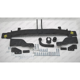K-023 STEINHOF Фаркоп на Kia Sorento JC 2006-2009. Требуется подрезка бампера. Тип шара: A. Нагрузки: 3500/140 кг, масса фаркопа 24,6 кг (без электрики в комплекте)