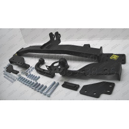 K-023 STEINHOF Фаркоп на Kia Sorento JC 2006-2009. Требуется подрезка бампера. Тип шара: A. Нагрузки: 3500/140 кг, масса фаркопа 24,6 кг (без электрики в комплекте)