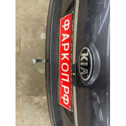 K035A GALIA Полностью оцинкованный фаркоп на Kia Venga 2010-2017. Подрозетник убирается за бампер. Тип шара: A. Невидимый вырез бампера. Нагрузки: 1300/75 кг, 