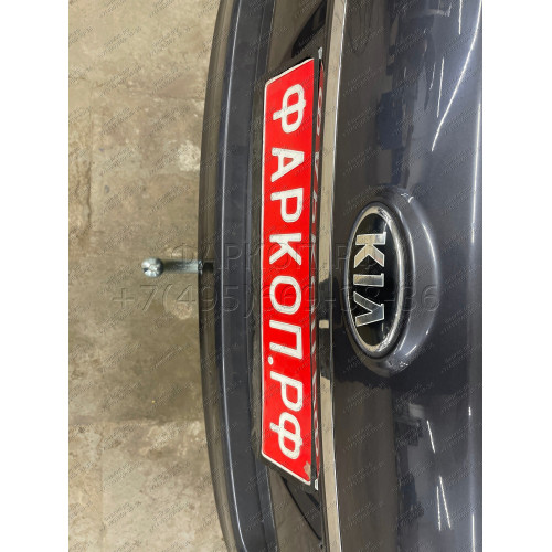 K035A GALIA Полностью оцинкованный фаркоп на Kia Venga 2010-2017. Подрозетник убирается за бампер. Тип шара: A. Невидимый вырез бампера. Нагрузки: 1300/75 кг, масса фаркопа 15,71 кг