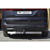 KCA-20-991124.00 PT GROUP Фаркоп с нержавеющей накладкой на Kia Carnival 2020- без подрезки бампера. Тип шара: E (легкосъемный шар под квадрат). Нагрузки: 2100/100 кг, масса фаркопа 23,5 кг (без электрики в комплекте)