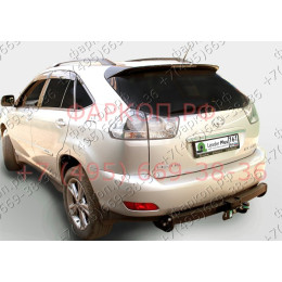 L101-FC Лидер-плюс ТСУ для Lexus RX300/330/350/400 2003-2010, Toyota Highlander 2003-2010 без снятия и выреза бампера. Тип шара: FC. Нагрузки: 1200/50 кг, масса фаркопа 21,08 кг (без 