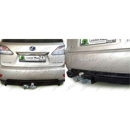 L103-F Лидер-плюс ТСУ для Lexus RX 2009-2016 без снятия и выреза бампера. Тип шара: F. Нагрузки: 2000/100 кг, масса фаркопа 20,08 кг (без электрики в комплекте)