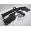 LNX-20-991124.00 PT GROUP Фаркоп с нержавеющей накладкой на Toyota RAV4 2013-2019, Lexus NX 2014-2021 (с одной выхлопной трубой) без подрезки бампера. Тип шара: E (легкосъемный шар под квадрат). Нагрузки: 1500/80 кг, масса фаркопа 23,2 кг (без электрики в