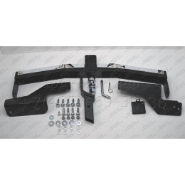 LNX-20-991124.00 PT GROUP Фаркоп с нержавеющей накладкой на Toyota RAV4 2013-2019, Lexus NX 2014-2021 (с одной выхлопной трубой) без подрезки бампера. Тип шара: E (легкосъе