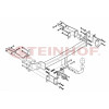 M-119 STEINHOF Фаркоп на Mercedes E-Class универсал s211 2003-09/2009 без подрезки бампера. Тип шара: A. Нагрузки: 2100/90 кг, масса фаркопа 21,4 кг (без электрики в комплекте)