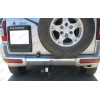 M-352 STEINHOF Фаркоп на Mitsubishi Pajero 3/5 дверей 02/2007-2020. Требуется подрезка бампера. Тип шара: A. Нагрузки: 3300/135 кг, масса фаркопа 27,9 кг (без электрики в комплекте)
