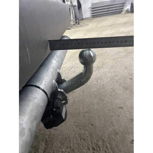 M034A GALIA Полностью оцинкованный фаркоп на Mercedes Sprinter Classic 2013-2020, Mercedes Sprinter 1995-2006, Volkswagen LT 1995-2006. Особенности: Колесная база 3550 (средняя база) и 4025 (длинная база), без ступеньки. Тип шара: A. Установка без снятия 