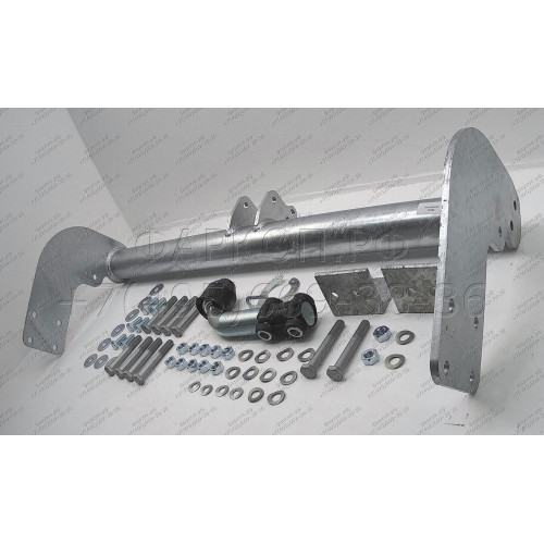 M034A GALIA Полностью оцинкованный фаркоп на Mercedes Sprinter Classic 2013-2020, Mercedes Sprinter 1995-2006, Volkswagen LT 1995-2006. Особенности: Колесная база 3550 (средняя база) и 4025 (длинная база), без ступеньки. Тип шара: A. Установка без снятия 