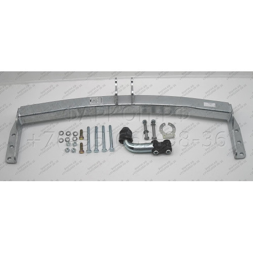 M057A GALIA Полностью оцинкованный фаркоп на Mitsubishi Pajero Sport 1998-2008, Mitsubishi Shogun 1998-2010, Mitsubishi Montero Sport 1998-2010. Тип шара: A. Установка без снятия и выреза бампера. Нагрузки: 3000/120 кг, масса фаркопа 18,75 кг