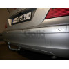 M104C GALIA Полностью оцинкованный фаркоп на Mercedes E-Class w211 седан 2002-2009. Подрозетник убирается за бампер. Тип шара: C (горизонтальный съемный). Без выреза бампера. Нагрузки: 2200/90 кг, масса фаркопа 19,37 кг