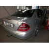 M104C GALIA Полностью оцинкованный фаркоп на Mercedes E-Class w211 седан 2002-2009. Подрозетник убирается за бампер. Тип шара: C (горизонтальный съемный). Без выреза бампера. Нагрузки: 2200/90 кг, масса фаркопа 19,37 кг