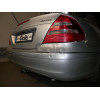 M104C GALIA Полностью оцинкованный фаркоп на Mercedes E-Class w211 седан 2002-2009. Подрозетник убирается за бампер. Тип шара: C (горизонтальный съемный). Без выреза бампера. Нагрузки: 2200/90 кг, масса фаркопа 19,37 кг