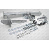 M104C GALIA Полностью оцинкованный фаркоп на Mercedes E-Class w211 седан 2002-2009. Подрозетник убирается за бампер. Тип шара: C (горизонтальный съемный). Без выреза бампера. Нагрузки: 2200/90 кг, масса фаркопа 19,37 кг