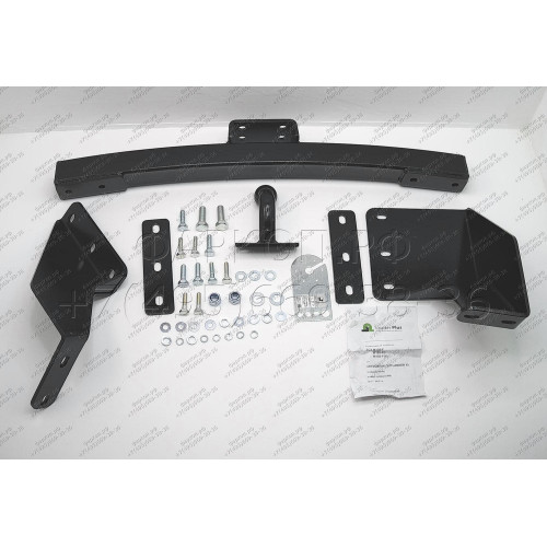 M105-FC Лидер-плюс ТСУ для Mitsubishi Outlander XL 2007-2012, Peugeot 4007 2007-2012, Citroen C-Crosser 2007-2012 без снятия и выреза бампера. Тип шара: FC. Нагрузки: 1200/50 кг, масса фаркопа 25,34 кг (без электрики в комплекте)