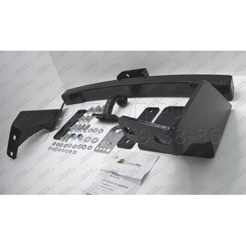 M105-FC Лидер-плюс ТСУ для Mitsubishi Outlander XL 2007-2012, Peugeot 4007 2007-2012, Citroen C-Crosser 2007-2012 без снятия и выреза бампера. Тип шара: FC. Нагрузки: 1200/50 кг, масса фаркопа 25,34 кг (без электрики в комплекте)