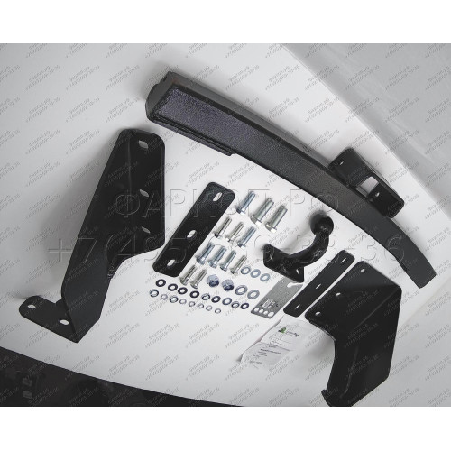 M105-FC Лидер-плюс ТСУ для Mitsubishi Outlander XL 2007-2012, Peugeot 4007 2007-2012, Citroen C-Crosser 2007-2012 без снятия и выреза бампера. Тип шара: FC. Нагрузки: 1200/50 кг, масса фаркопа 25,34 кг (без электрики в комплекте)