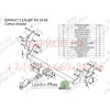 M114-AE Лидер-плюс ТСУ для Mitsubishi Pajero (III-IV) 2000/5-2007, 2007-2020 без снятия и выреза бампера. Тип шара: AE. Нагрузки: 1500/75 кг, масса фаркопа 15,6 кг (без электрики в комплекте)