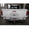 M120A GALIA Полностью оцинкованный фаркоп на Mitsubishi L200 1996-2006, 2006-2015, 2015-2023, FIAT Fullback 2016-2019. Тип шара: A. Без выреза бампера. Нагрузки: 3100/125 кг, масса фаркопа 28,25 кг