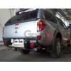 M120A GALIA Полностью оцинкованный фаркоп на Mitsubishi L200 1996-2006, 2006-2015, 2015-2023, FIAT Fullback 2016-2019. Тип шара: A. Без выреза бампера. Нагрузки: 3100/125 кг, масса фаркопа 28,25 кг