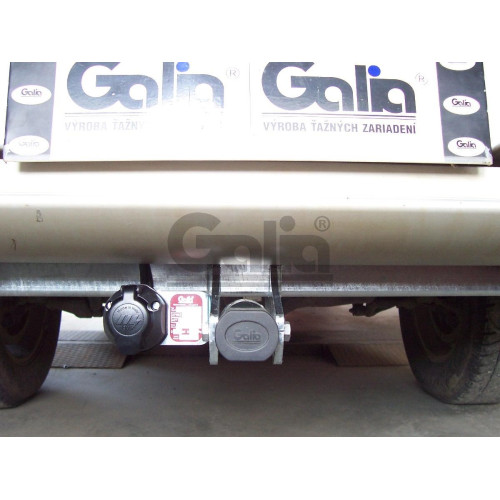 M120A GALIA Полностью оцинкованный фаркоп на Mitsubishi L200 1996-2006, 2006-2015, 2015-2023, FIAT Fullback 2016-2019. Тип шара: A. Без выреза бампера. Нагрузки: 3100/125 кг, масса фаркопа 28,25 кг