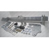 M120A GALIA Полностью оцинкованный фаркоп на Mitsubishi L200 1996-2006, 2006-2015, 2015-2023, FIAT Fullback 2016-2019. Тип шара: A. Без выреза бампера. Нагрузки: 3100/125 кг, масса фаркопа 28,25 кг
