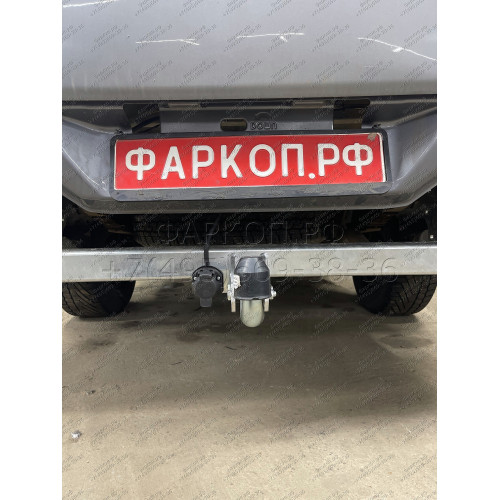 M120A GALIA Полностью оцинкованный фаркоп на Mitsubishi L200 1996-2006, 2006-2015, 2015-2023, FIAT Fullback 2016-2019. Тип шара: A. Без выреза бампера. Нагрузки: 3100/125 кг, масса фаркопа 28,25 кг
