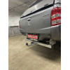 M120A GALIA Полностью оцинкованный фаркоп на Mitsubishi L200 1996-2006, 2006-2015, 2015-2023, FIAT Fullback 2016-2019. Тип шара: A. Без выреза бампера. Нагрузки: 3100/125 кг, масса фаркопа 28,25 кг