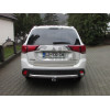 M126A GALIA Полностью оцинкованный фаркоп на Mitsubishi Outlander 2012-2019, 2019-2022. Подрозетник убирается за бампер. Тип шара: A. Подрезка бампера. Нагрузки: 2000/100 кг, масса фаркопа 21,42 кг
