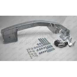M126A GALIA Полностью оцинкованный фаркоп на Mitsubishi Outlander 2012-2019, 2019-2022. Подрозетник убирается за бампер. Тип шара: A. Подрезка бампера. Нагрузки: 2000/1