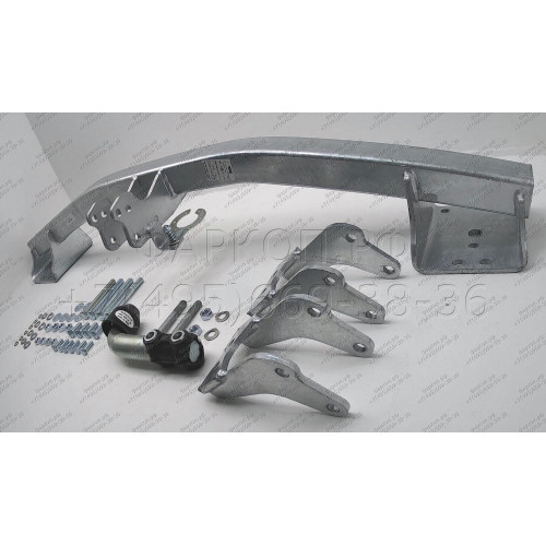 M126A GALIA Полностью оцинкованный фаркоп на Mitsubishi Outlander 2012-2019, 2019-2022. Подрозетник убирается за бампер. Тип шара: A. Подрезка бампера. Нагрузки: 2000/100 кг, масса фаркопа 21,42 кг