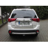 M126A GALIA Полностью оцинкованный фаркоп на Mitsubishi Outlander 2012-2019, 2019-2022. Подрозетник убирается за бампер. Тип шара: A. Подрезка бампера. Нагрузки: 2000/100 кг, масса фаркопа 21,42 кг