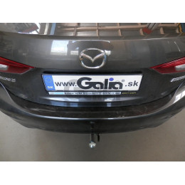 M135C GALIA Полностью оцинкованный фаркоп на Mazda 3 седан 2013-2019. Подрозетник убирается за бампер. Тип шара: C (горизонтальный съемный). Установка бе