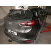 M137A GALIA Полностью оцинкованный фаркоп на Mazda CX-3 2015-. Подрозетник убирается за бампер. Тип шара: A. Невидимый вырез бампера. Нагрузки: 1800/80 кг, масса фаркопа 15,72 кг