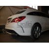 M146C GALIA Полностью оцинкованный фаркоп на Mercedes CLA-Class c117 купе / X117 универсал 2013-2019. Подрозетник убирается за бампер. Тип шара: C (горизонтальный съемный). Невидимый вырез бампера. Нагрузки: 1700/100 кг, масса фаркопа 16,72 кг