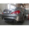 M146C GALIA Полностью оцинкованный фаркоп на Mercedes CLA-Class c117 купе / X117 универсал 2013-2019. Подрозетник убирается за бампер. Тип шара: C (горизонтальный съемный). Невидимый вырез бампера. Нагрузки: 1700/100 кг, масса фаркопа 16,72 кг