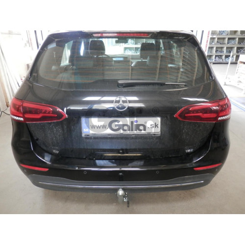M150V GALIA Полностью оцинкованный фаркоп на Mercedes GLB-Class 2019-, Mercedes GLA-Class 2020-, Mercedes A-Class 2018-, Mercedes B-Class 2018-. Подрозетник убирается за бампер. Тип шара: AV (вертикальное быстросъемное крепление шара на ключе). Невидимый 