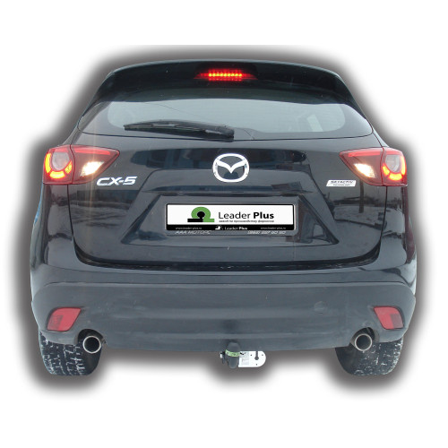 M308-A Лидер-плюс ТСУ для Mazda CX-5 2012-2017, 2017- без выреза бампера. Тип шара: A. Нагрузки: 1200/75 кг, масса фаркопа 15,02 кг (без электрики в комплекте)
