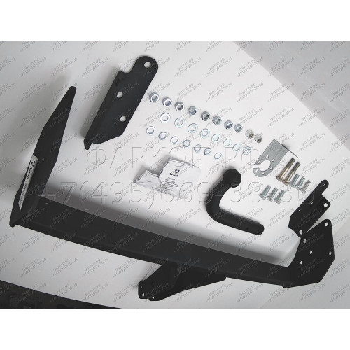 MI 26 AVTOS Фаркоп на Mitsubishi Pajero IV 3/5 дверей 2007-2020, Mitsubishi Pajero III 3/5 дверей 2000-2007 без подрезки бампера. Тип шара: A. Нагрузки: 2000/100 кг, масса фаркопа 19 кг (без электрики в комплекте)