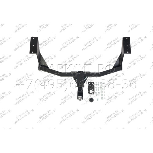 H.M20.E HALTY Фаркоп на Mitsubishi Delica D5 2007-2019, 2019- (кроме Urban Gear) без подрезки бампера. Тип шара: E. Нагрузки: 750/75 кг, масса фаркопа 15,9 кг
