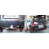 N041A GALIA Полностью оцинкованный фаркоп на Nissan Pathfinder R51 2004-2014. Подрозетник убирается за бампер. Тип шара: A. Невидимый вырез бампера. Нагрузки: 3000/120 кг, масса фаркопа 7,12 кг