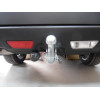 N050C GALIA Полностью оцинкованный фаркоп на Nissan X-Trail T31 2007-2014, исключая авто с парктроником. Тип шара: C (горизонтальный съемный). Подрезка бампера. Нагрузки: 2200/100 кг, масса фаркопа 19,37 кг