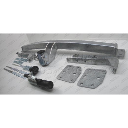 N050C GALIA Полностью оцинкованный фаркоп на Nissan X-Trail T31 2007-2014, исключая авто с парктроником. Тип шара: C (горизонтальный съемный). Подрезка бампер